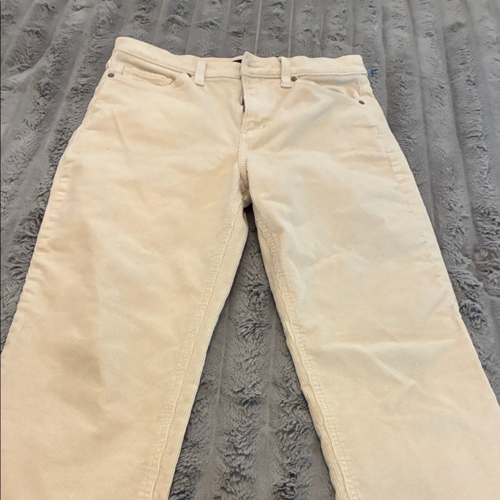 Banana Republic Tan Straight Leg Jeans